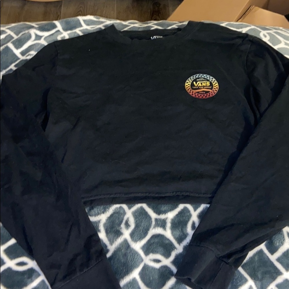 Vans cropped long sleeve